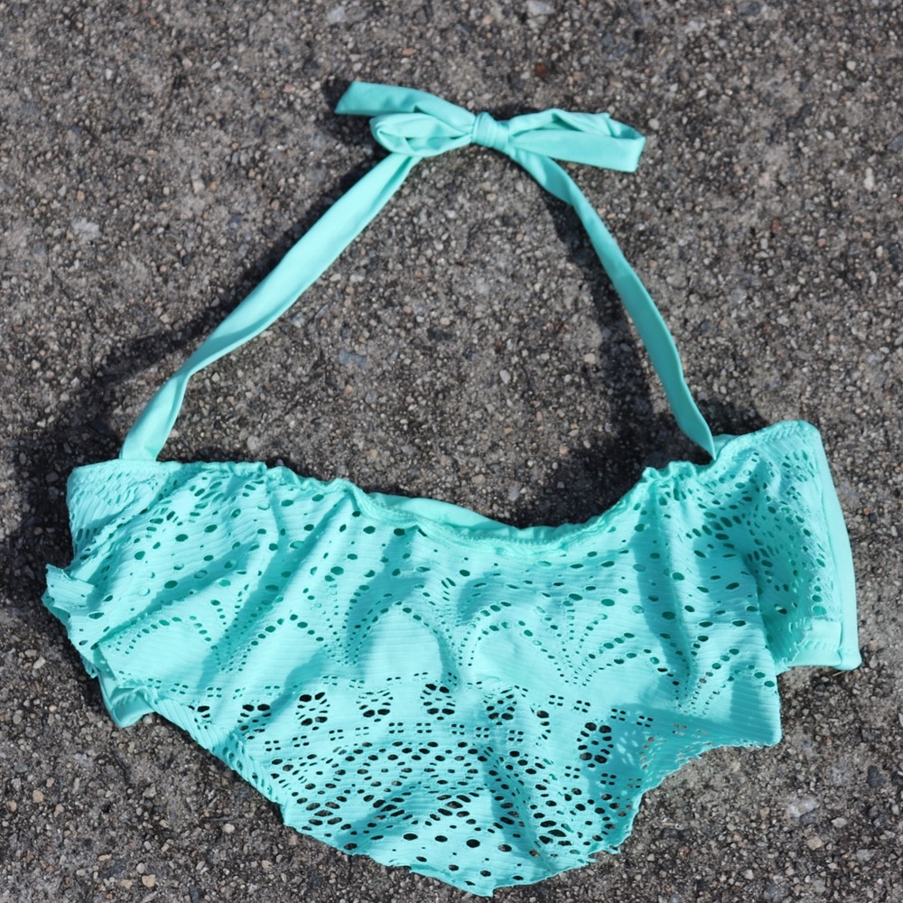 Pretty Blue bikini top
